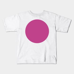 Autumn Winter Color Rose Violet Kids T-Shirt